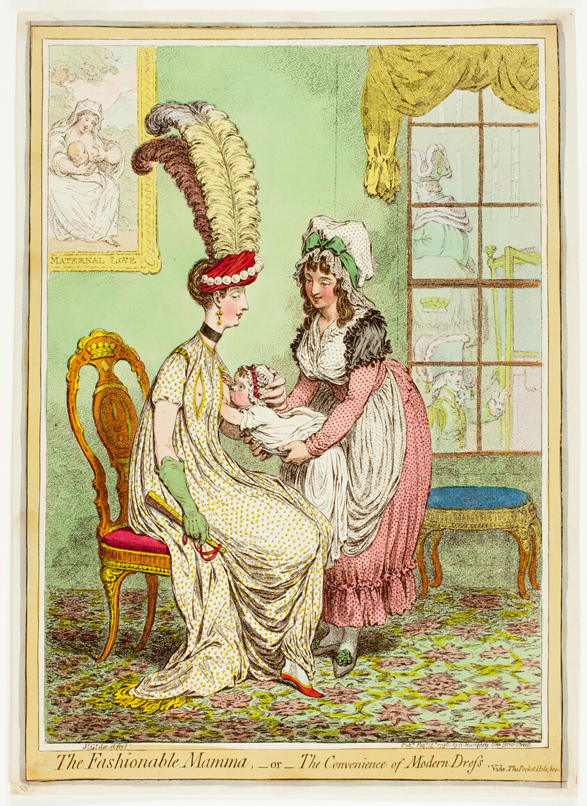 The Fashionable Mamma, or, The Convenience of Modern Dress