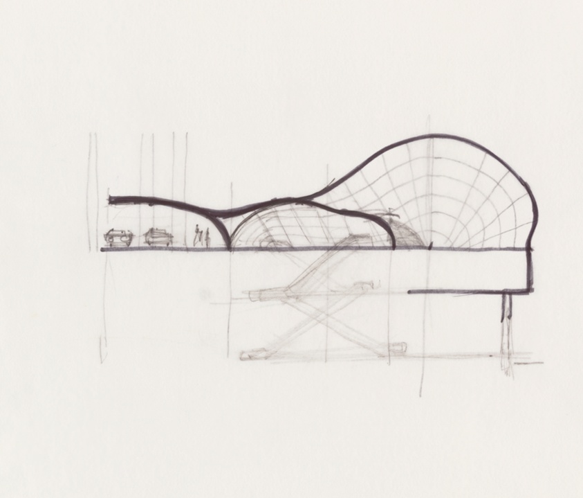 Sketches (by Bertrand Goldberg)