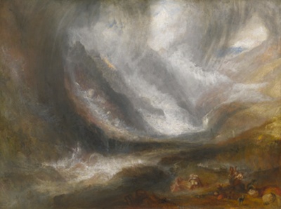 Valley of Aosta: Snowstorm, Avalanche, and Thunderstorm