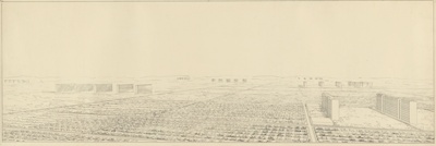 Mixed Height Housing Development (Mischbebauung), Berlin, Germany, Aerial Perspective