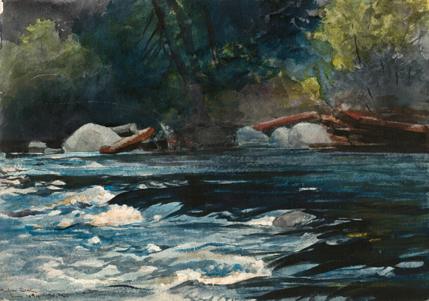 The Rapids, Hudson River, Adirondacks