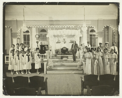Daddy Grace at the Altar with Choir