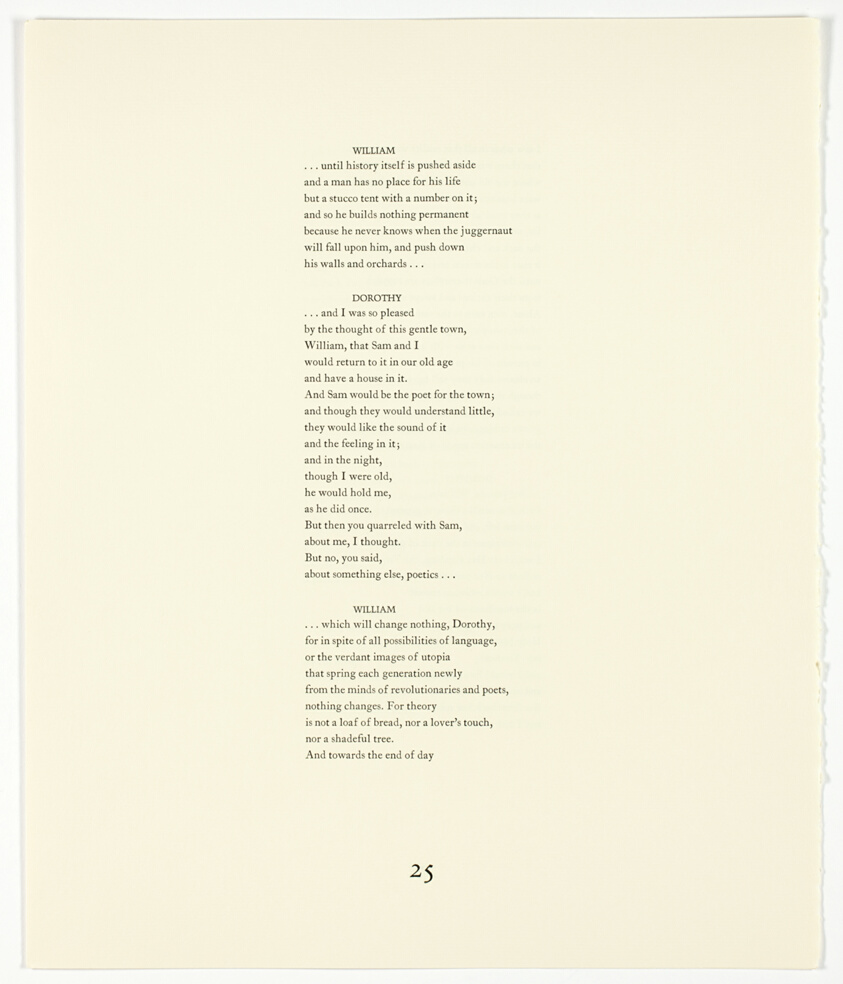 Pages 25-28, from The Plain of Smokes: Poem Cycle