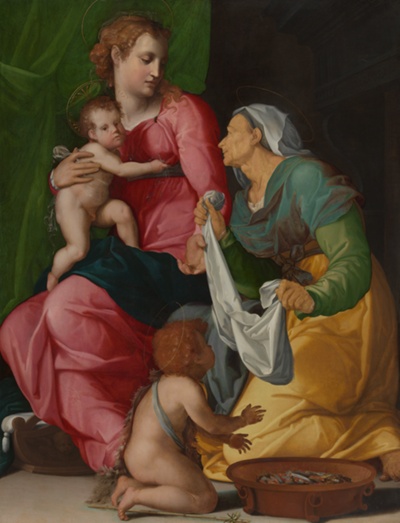 Madonna and Child with Saints Elizabeth and John the Baptist