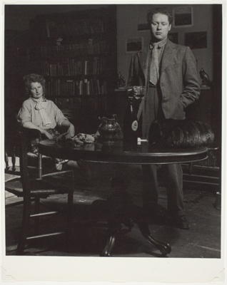 Dylan and Caitlin Thomas