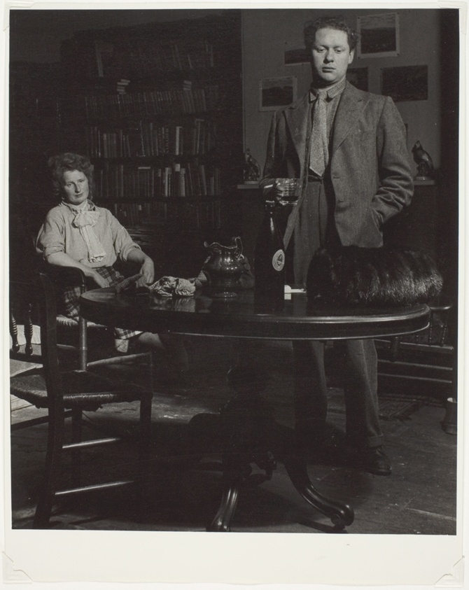 Dylan and Caitlin Thomas