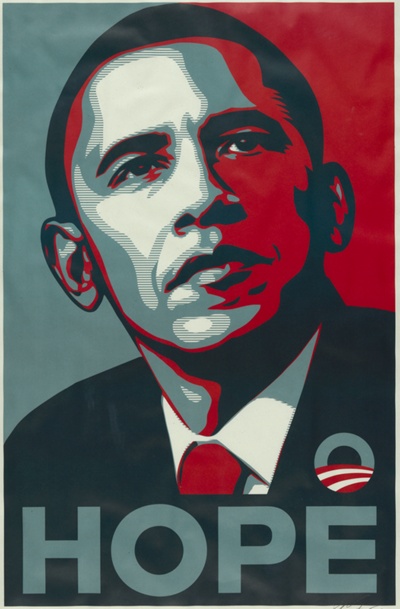 Barack Obama "Hope" Poster