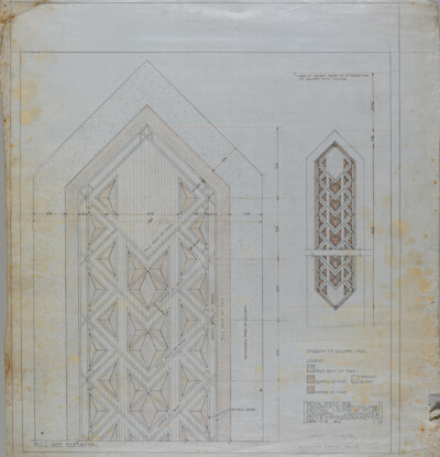 Capitol Theatre and Office Building, Melbourne, Australia, Elevation Details