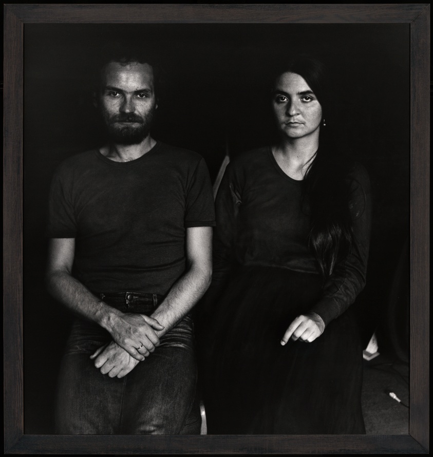 Magda and Leszek Mierwa, ul. Nawojki, Krakow, May 1974