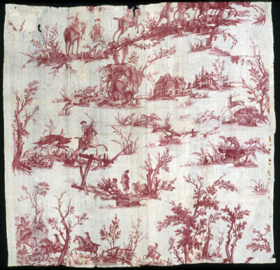 La Chasse au cerf et au sanglier (Furnishing Fabric)