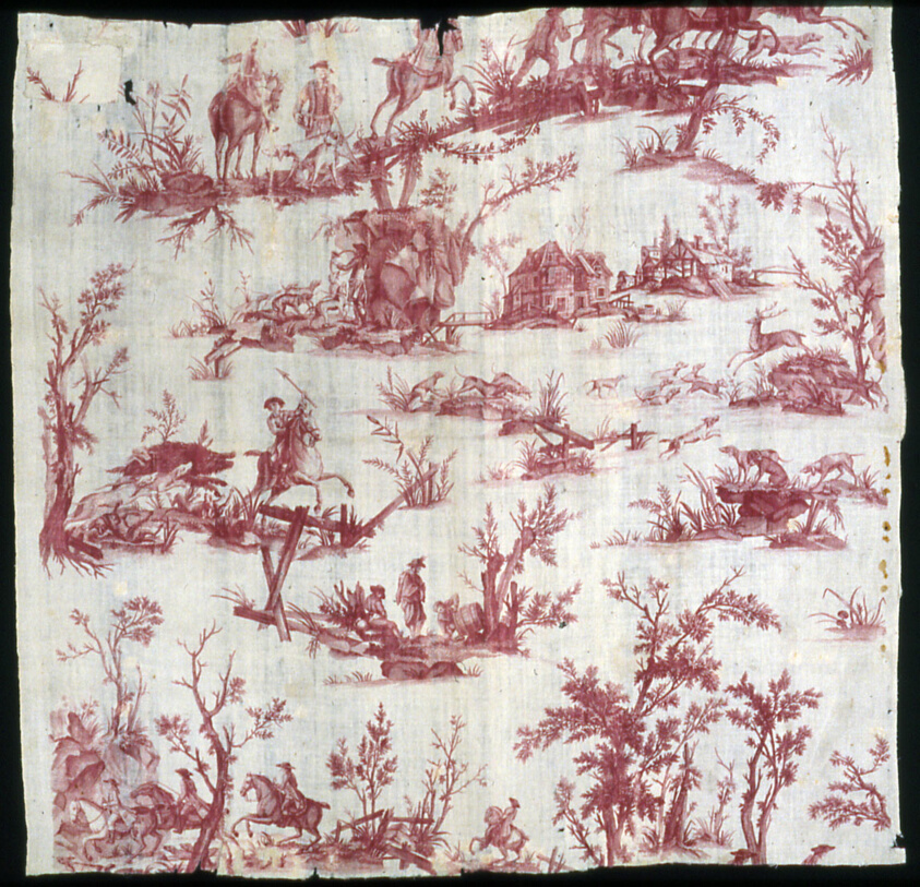 La Chasse au cerf et au sanglier (Furnishing Fabric)