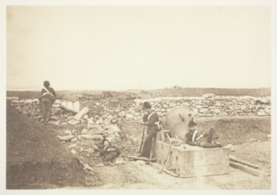 A Quiet Day in the Mortar Battery