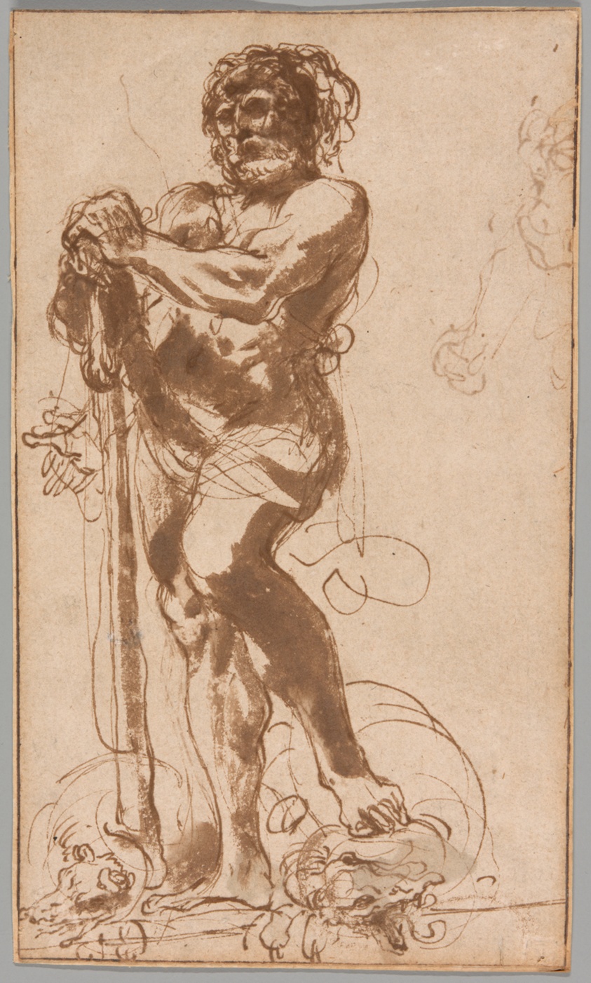The Triumphant Hercules with the Vanquished Hydra