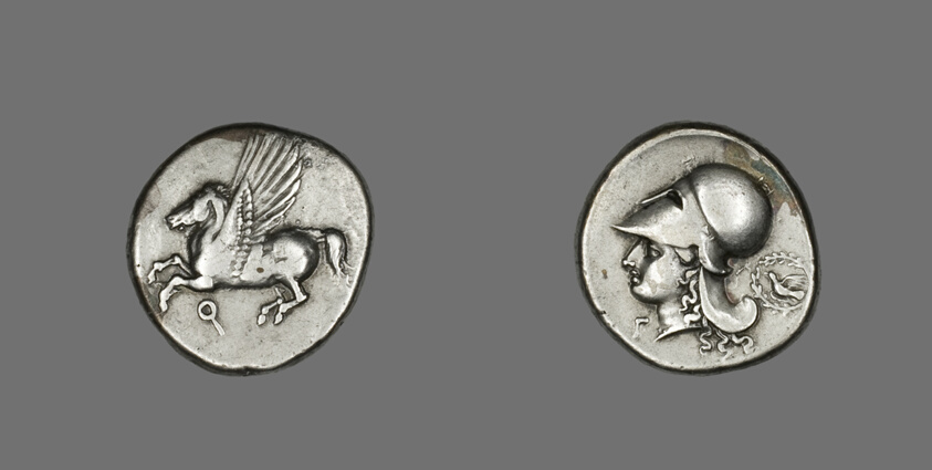 Stater (Coin) Depicting Pegasus