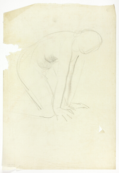 Untitled (Study of a Female Nude)