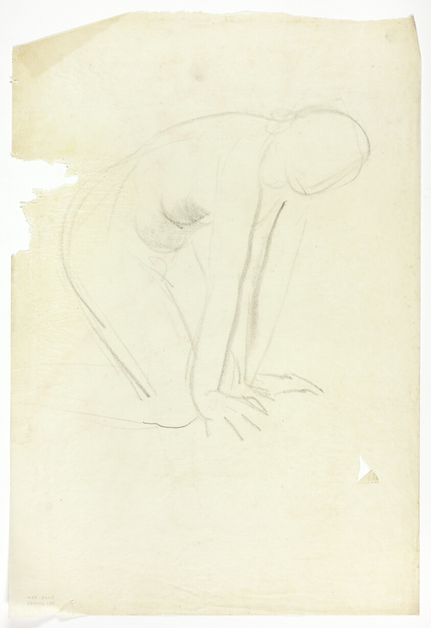 Untitled (Study of a Female Nude)