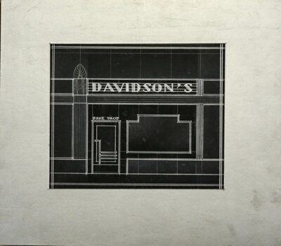 "Davidson's Bake Shop," Plan