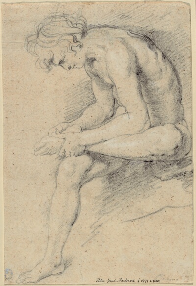 Nude Youth in the Pose of the Spinario