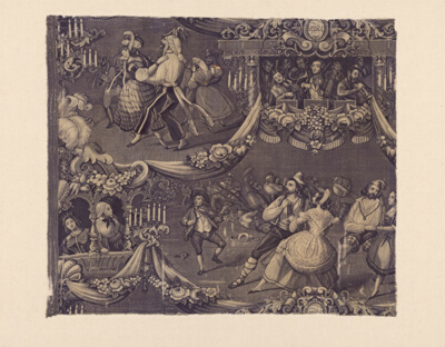 Le Bal (The Costume Ball) (Furnishing Fabric)