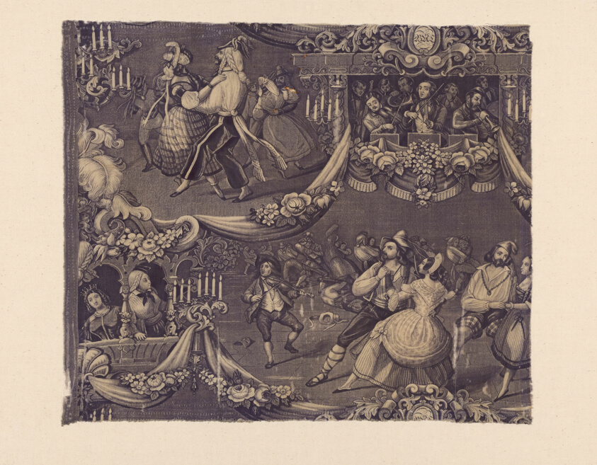 Le Bal (The Costume Ball) (Furnishing Fabric)
