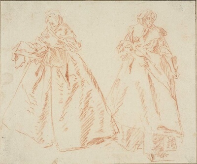 Two Standing Women