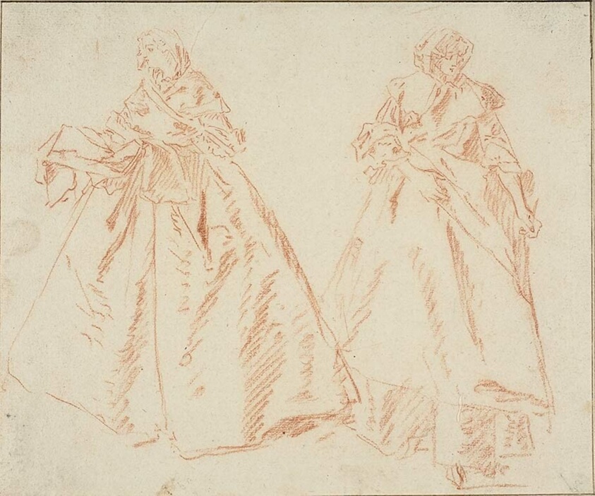 Two Standing Women