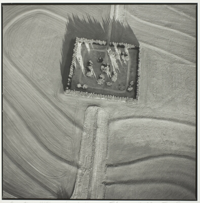 Rose Hill Cemetery, Saline County, from the series “The Inhabited Prairie” (1989-94)