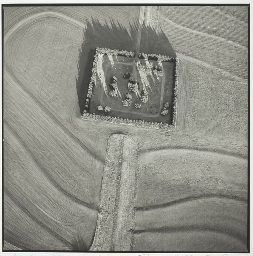 Rose Hill Cemetery, Saline County, from the series “The Inhabited Prairie” (1989-94)