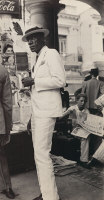 Citizen in Downtown Havana, Cuba