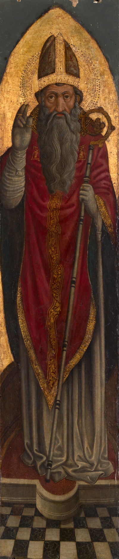Bishop Saint from an Augustinian altarpiece