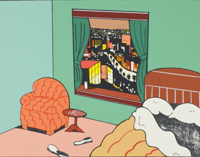 Bedroom, from The Plain of Smokes