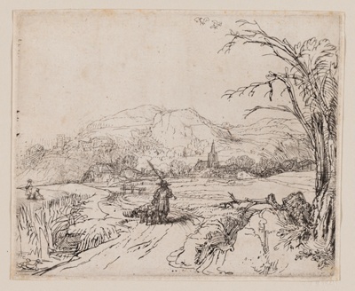 Landscape with Sportsman and Dogs