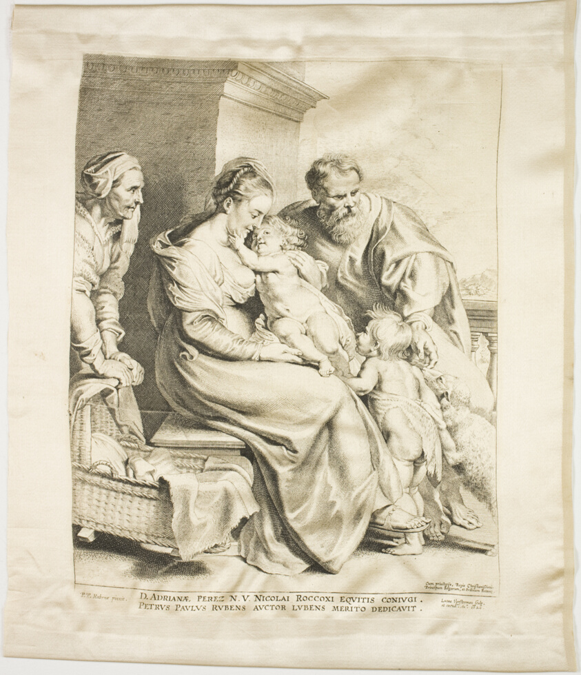 The Holy Family with Saint John and Saint Elizabeth