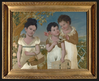Portraits of Serafina, Gaetanino and Ciccillo di Ottaiano