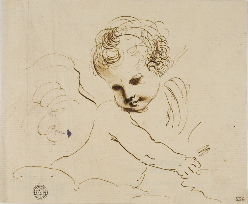 Putto in the Clouds