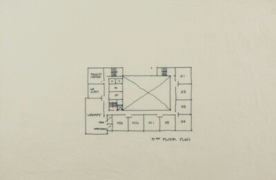 Little Village Academy, Chicago, Illinois, Third Floor Plan