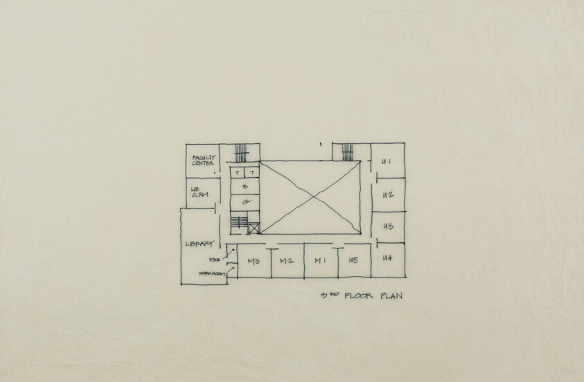 Little Village Academy, Chicago, Illinois, Third Floor Plan