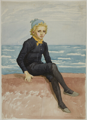Eddie at the Seashore