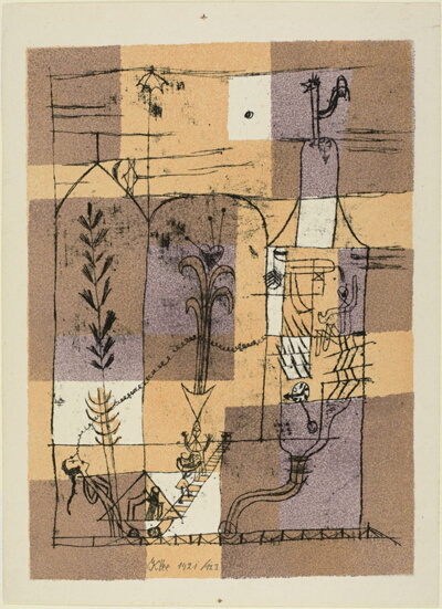 Hoffmannesque Fairy-Tale Scene
