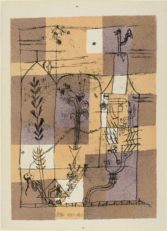 Hoffmannesque Fairy-Tale Scene