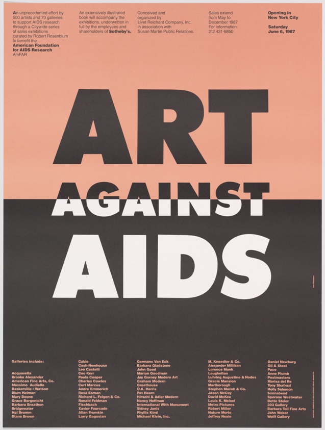Art Against Aids Poster