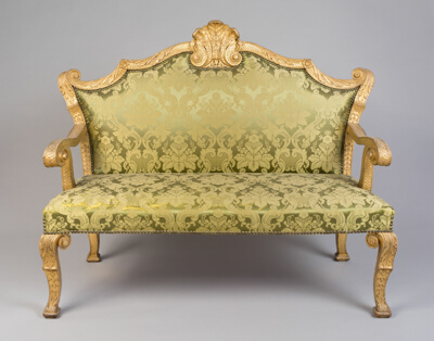 Settee (one of a pair)