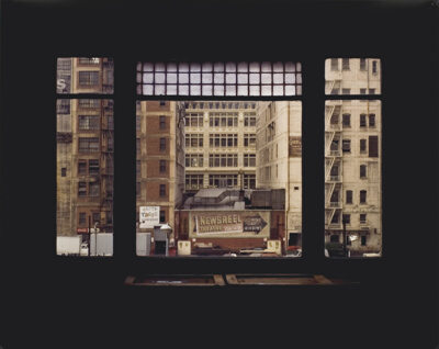 814 South Spring Street (West View), Los Angeles, California, from the series "Picture Windows"