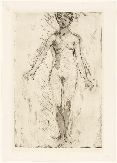 Nude Standing, Front View
