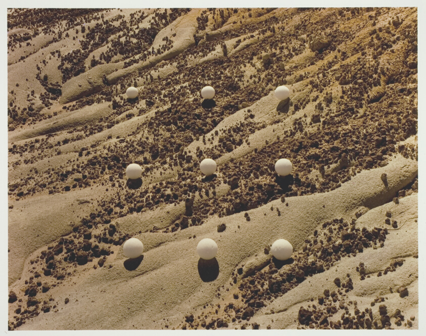 Nine Desert Snowballs, Hell's Half Acre, Wyoming