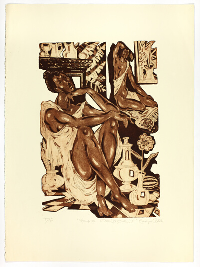 Sepia Odalisque II