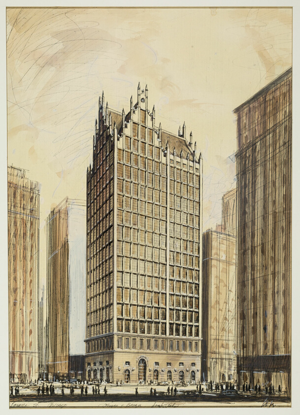 One Ninety South LaSalle Street, Chicago, Illinois, Perspective