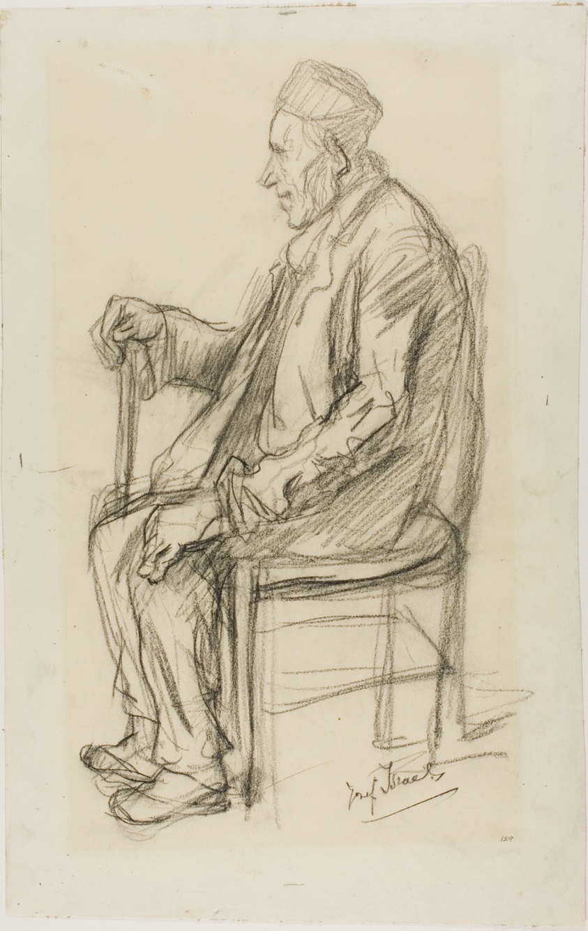 Old Man Seated in a Chair