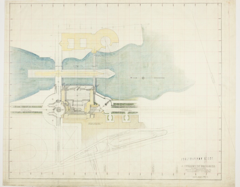 Hall of Science, Chicago, Illinois, Site Plan