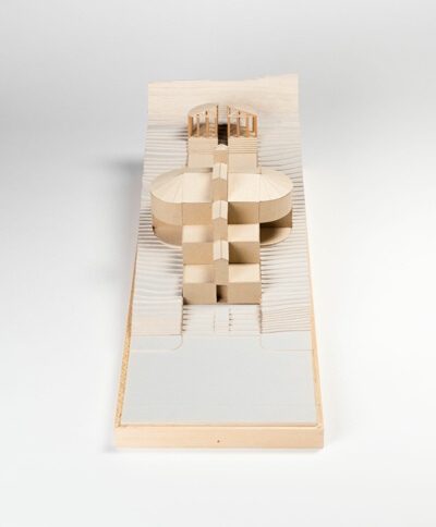 Harlib Residence, Honolulu, Hawaii (or Bailey Residence), Model